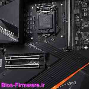 دانلود فایل آپدیت بایوس ، فریمور مادربرد گیگابایت Gigabyte Z590 AORUS TACHYON rev.1.0 Bios firmware